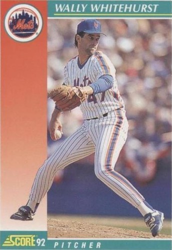 1992 Score - Wally Whitehurst #299