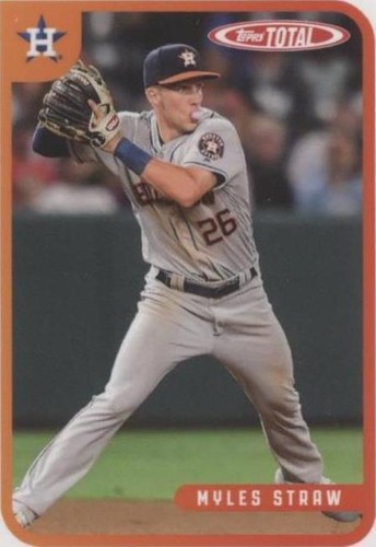 2020 Topps Total - Myles Straw #683
