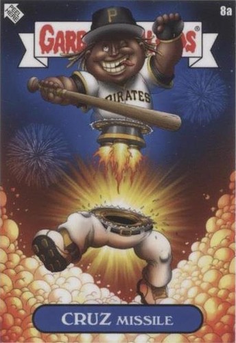 2022 Topps MLB x Garbage Pail Kids: Series 2 Alex Pardee - Oneil Cruz #8A