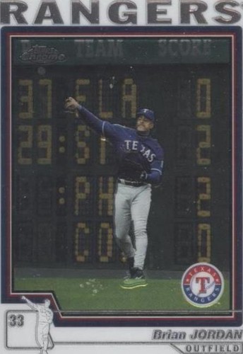 2004 Topps Chrome Traded & Rookies - Brian Jordan #T13