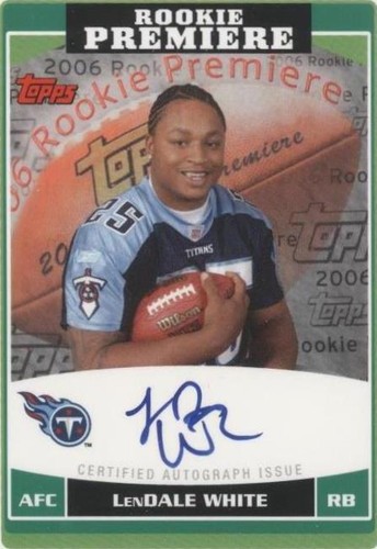 2006 Topps LenDale White #RP-LW