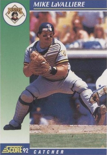 1992 Score - Mike LaValliere #38