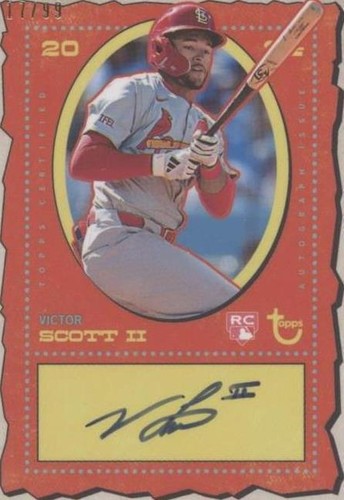 2024 Topps Brooklyn Collection - Victor Scott II #AC-VS