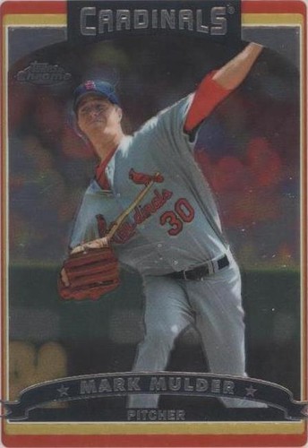 2006 Topps Chrome - Mark Mulder #170