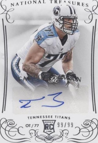 2014 Panini National Treasures Taylor Lewan #244
