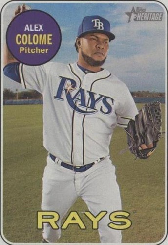 2018 Topps Heritage - Alex Colomé #338