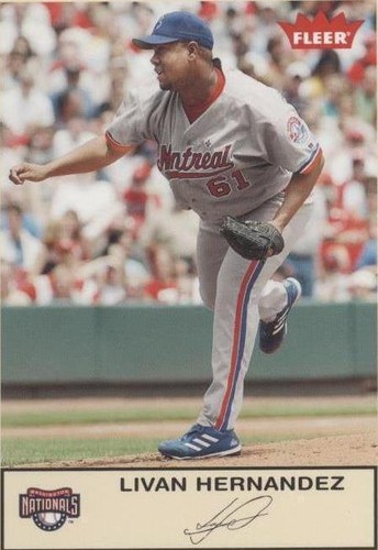 2005 Fleer Tradition - Livan Hernandez #241