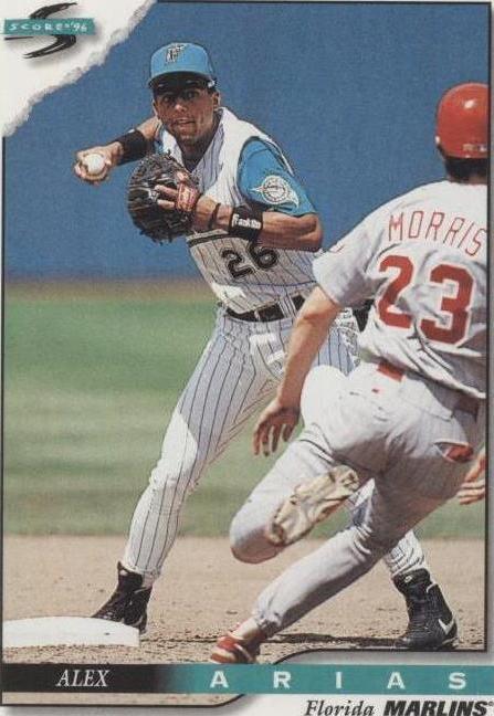 1996 Score - Alex Arias #478