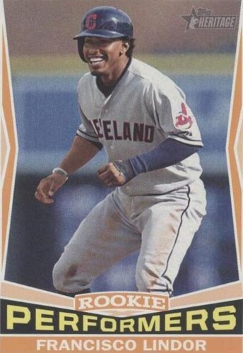 2015 Topps Heritage High Number - Francisco Lindor #RP-2