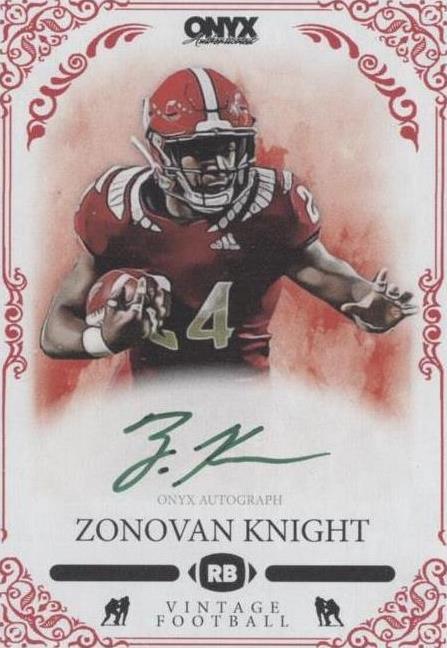 2022 Onyx Vintage Zonovan Knight #VAZK