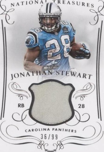 2014 Panini National Treasures Jonathan Stewart #M-JS