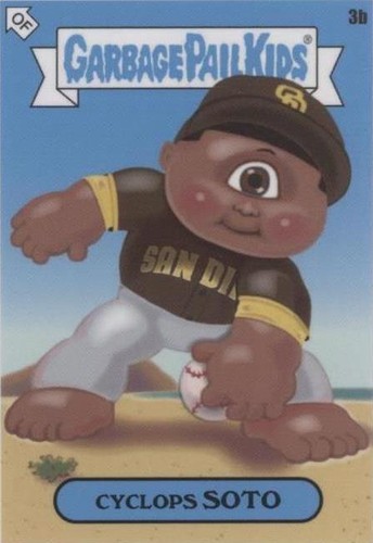 2022 Topps MLB x Garbage Pail Kids: Series 1 Keith Shore - Juan Soto #3B