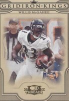 2008 Donruss Threads Willis McGahee #PGK-6