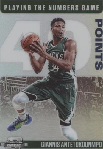 2020-21 Optic Giannis Antetokounmpo #'d /88 CHOICE RED PRIZM SGC