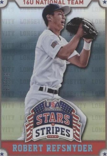 2015 Panini Stars and Stripes Longevity - Rob Refsnyder #84