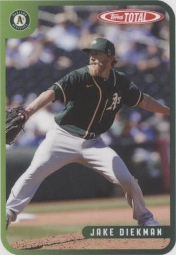 2020 Topps Total - Jake Diekman #678