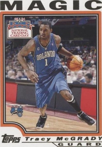 2004 National Trading Card Day - Tracy McGrady #11
