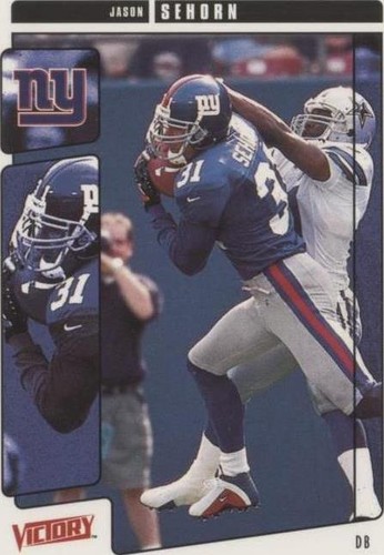 2001 Upper Deck Victory Jason Sehorn #227