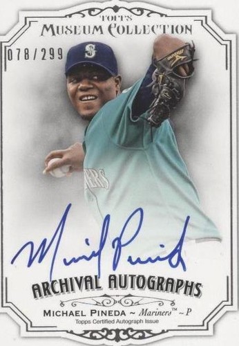 2012 Topps Museum Collection - Michael Pineda #AA-MP