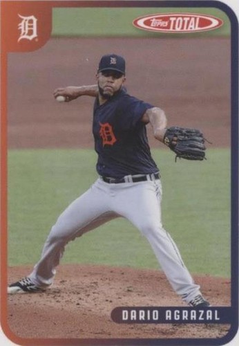 2020 Topps Total - Dario Agrazal #749
