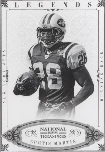 2012 Panini National Treasures Curtis Martin #117