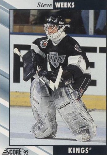 1992-93 Score - Steve Weeks #547