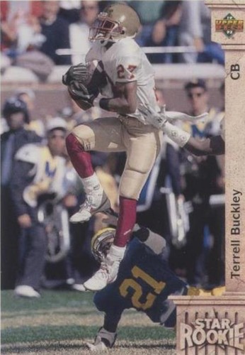 1992 Upper Deck Terrell Buckley #6