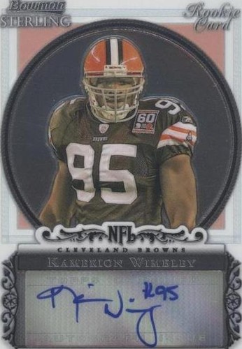 2006 Bowman Sterling Kamerion Wimbley #BS-KW