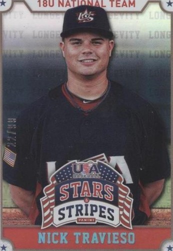 2015 Panini Stars and Stripes Longevity - Nick Travieso #79