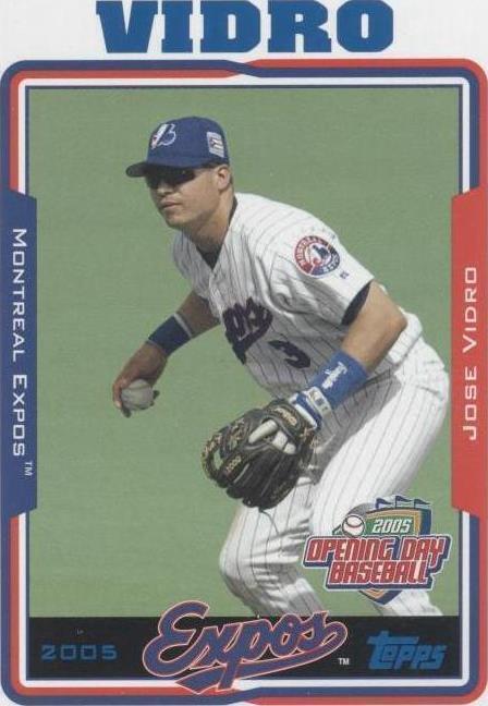 2005 Topps Opening Day - Jose Vidro #60