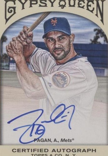 2011 Topps Gypsy Queen - Angel Pagan #GQA-AP