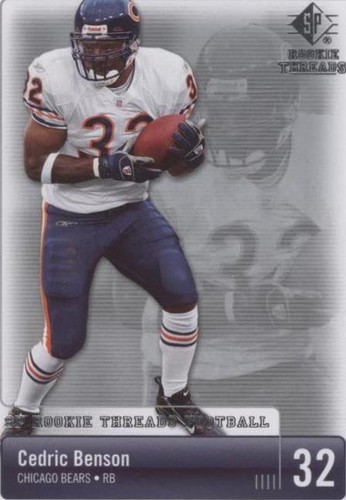 2007 SP Rookie Threads Cedric Benson #18