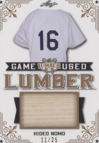 2021 Leaf Lumber - Hideo Nomo #GUL-40