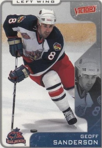 2001-02 Upper Deck Victory - Geoff Sanderson #97