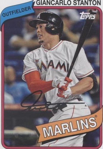 2014 Topps Archives - Giancarlo Stanton #70