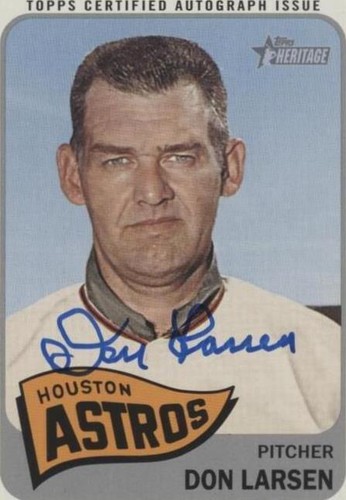 2014 Topps Heritage - Don Larsen #ROA-DL