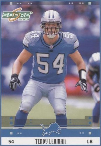 2005 Score Teddy Lehman #99