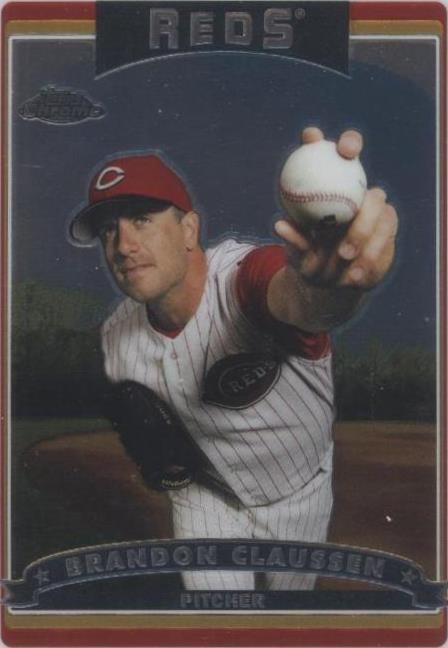 2006 Topps Chrome - Brandon Claussen #90