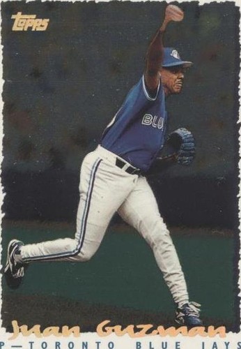 1995 TOPPS #290 JUAN GUZMAN TORONTO BLUE JAYS | eBay