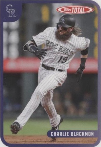 2020 Topps Total - Charlie Blackmon #396