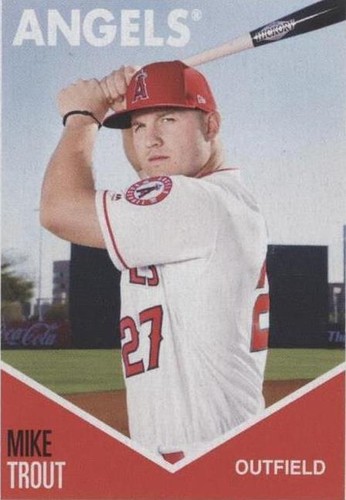 2018-19 Topps 582 Montgomery Club Set 1 - Mike Trout #1
