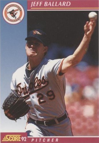 1992 Score - Jeff Ballard #129