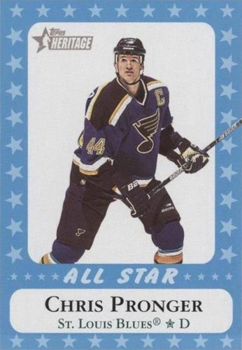 2000-01 Topps Heritage - Chris Pronger #222