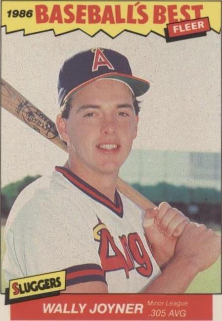 Fleer Baseball's Best Sluggers vs. Pitchers 1986 - Wally Joyner #19