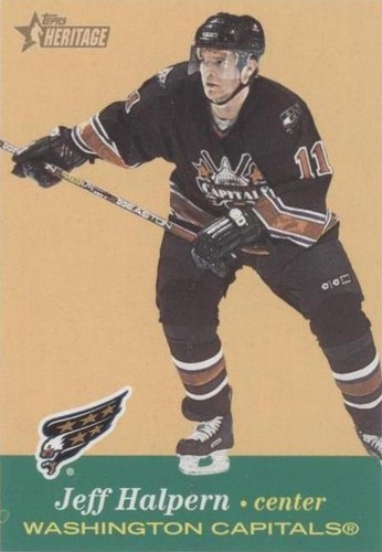 2001-02 Topps Heritage - Jeff Halpern #103