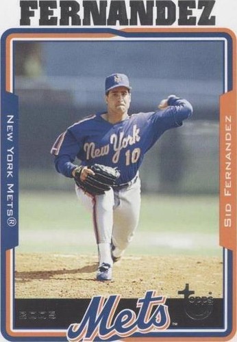 2005 Topps Retired Signature Edition - Sid Fernandez #40