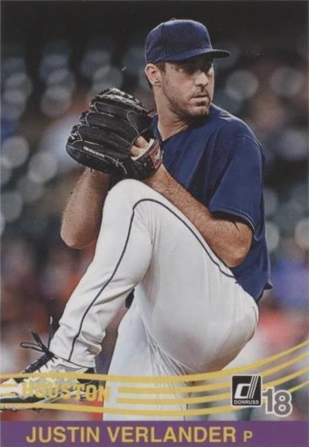 Panini Donruss 2018 - Justin Verlander #238