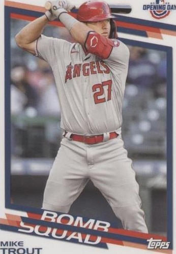 2022 Topps Opening Day - Mike Trout #BS-8