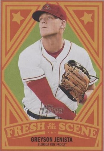 2019 Topps Heritage Minor League Edition - Greyson Jenista #FOS-14