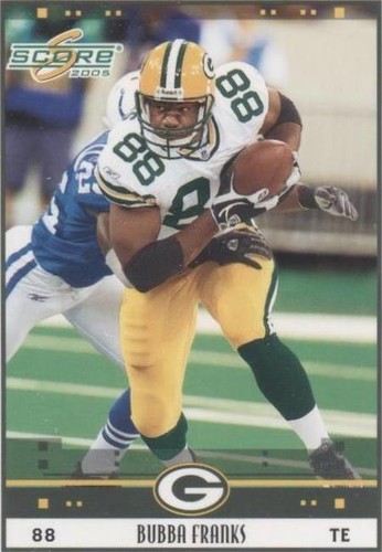 2005 Score Bubba Franks #102